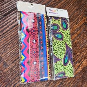 NEW Colorful Geometric Headbands Set of 2